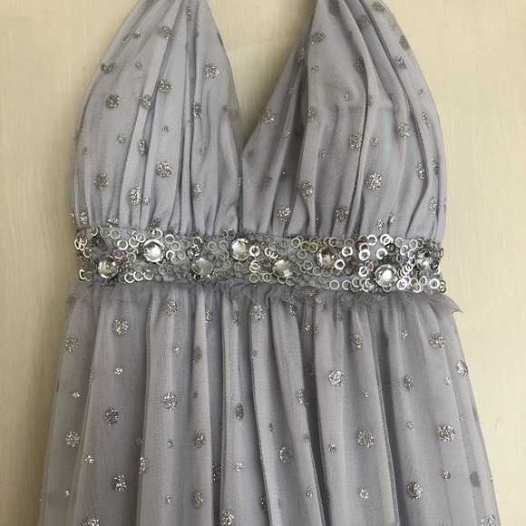 Short prom dress size zero halter top - Picture 3 of 14